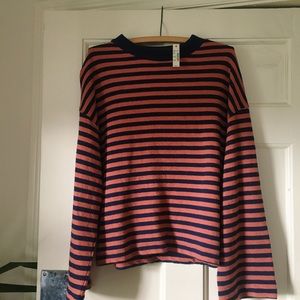 Madewell Striped Crewneck Sweater